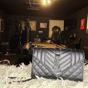 YSL Medium Envelope Crossbody Bag